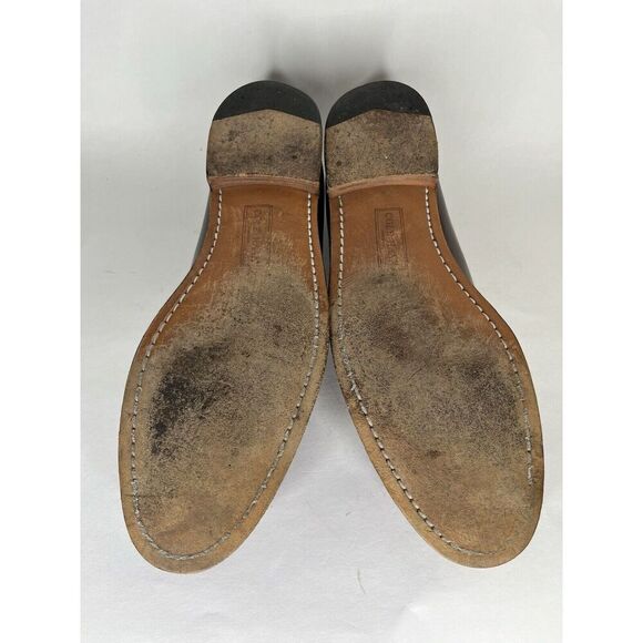 Cole Haan Burgundy Brown Slip On Penny Loafers Dress Shoes Men’s Sz 11D US/44EU - Picture 8 of 13